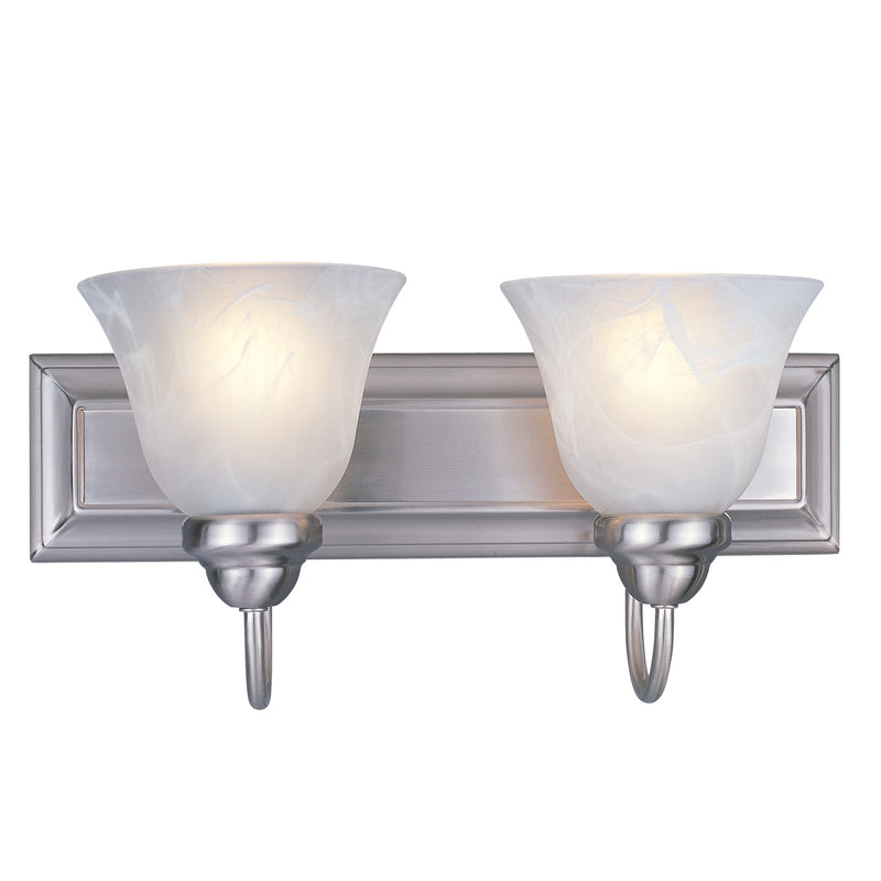 Z-Lite 311-2V-BN Two Light Vanity, Brushed Nickel