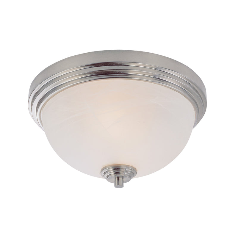 Z-Lite 314F2-BN Two Light Flush Mount, Brushed Nickel