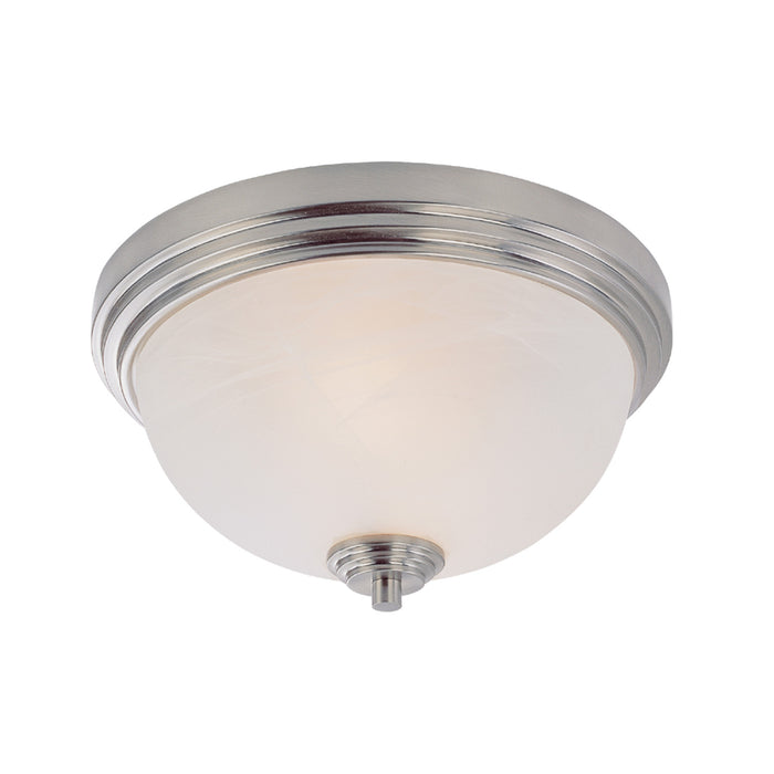 Z-Lite 314F2-BN Two Light Flush Mount, Brushed Nickel