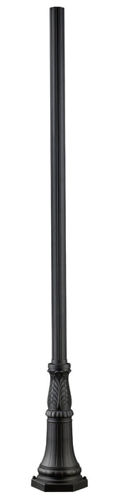 Z-Lite 518P-BK Light Outdoor Posts - Hardware, Black