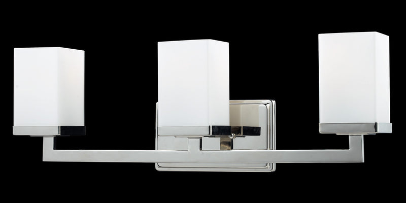 Z-Lite 1901-3V Three Light Vanity, Chrome