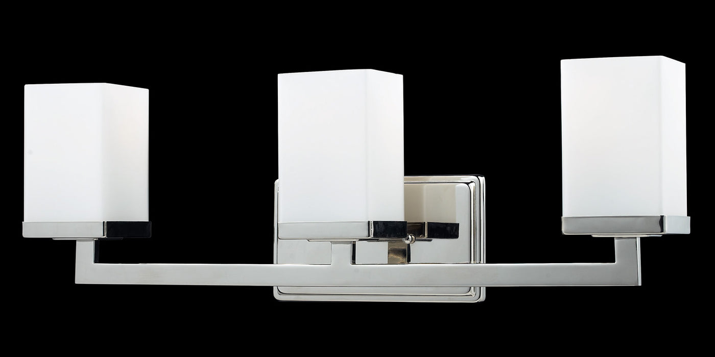 Z-Lite 1901-3V Three Light Vanity, Chrome