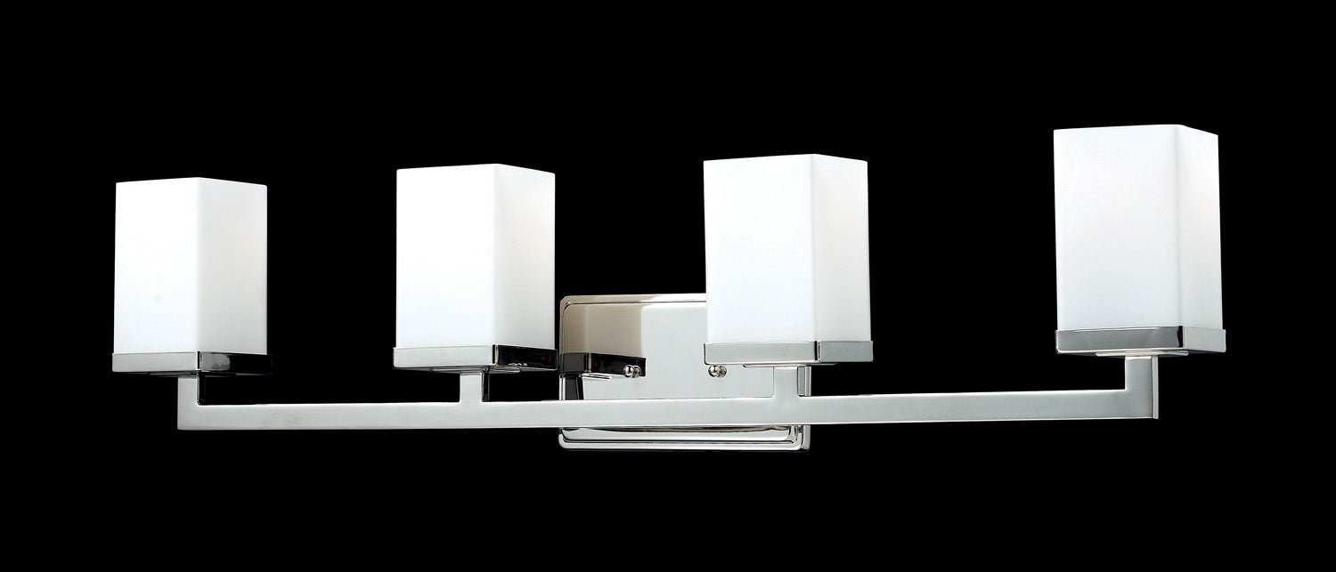 Z-Lite 1901-4V Four Light Vanity, Chrome