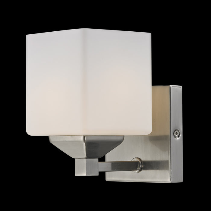 Z-Lite 2104-1V One Light Wall Sconce, Brushed Nickel