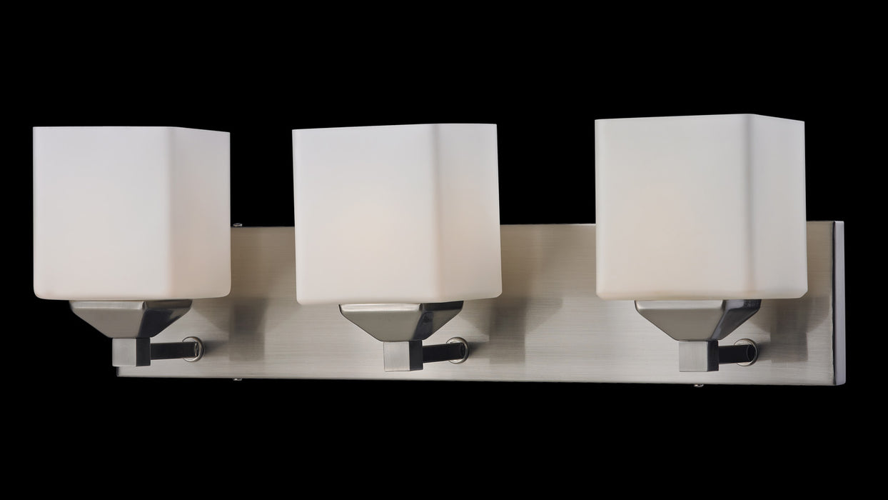 Z-Lite 2104-3V Three Light Vanity, Brushed Nickel