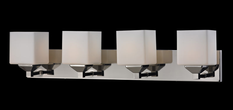 Z-Lite 2105-4V Four Light Vanity, Chrome