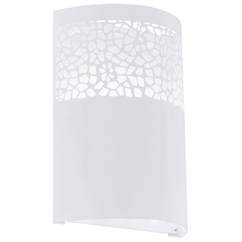 Eglo USA 91416A One Light Wall Sconce, White