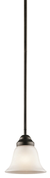 Kichler 2693OZ One Light Mini Pendant, Olde Bronze