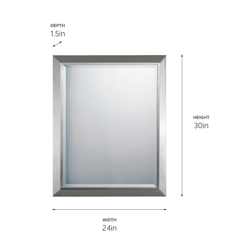 Kichler 41011CH Mirror, Chrome