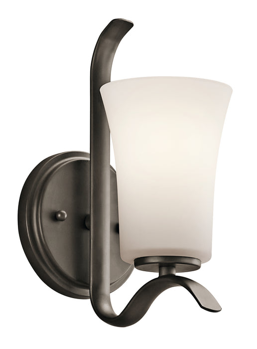 Kichler 45374OZ One Light Wall Sconce, Olde Bronze