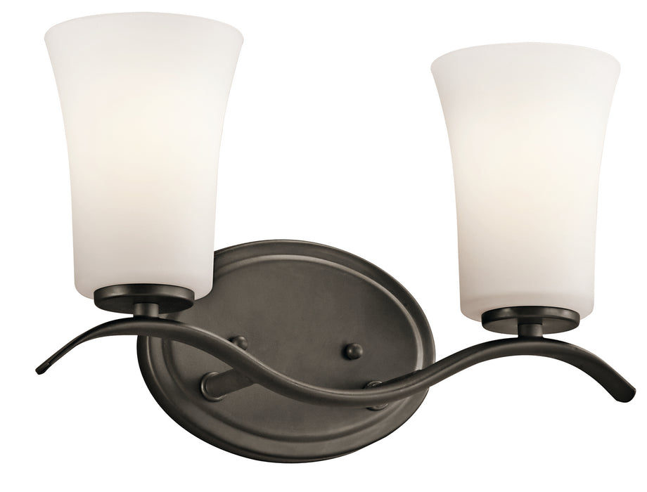 Kichler 45375OZ Two Light Bath, Olde Bronze