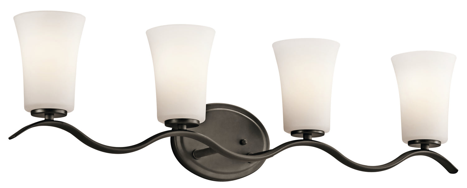 Kichler 45377OZ Four Light Bath, Olde Bronze