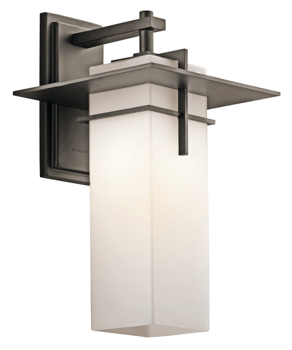 Kichler 49644OZ One Light Outdoor Wall Mount, Olde Bronze