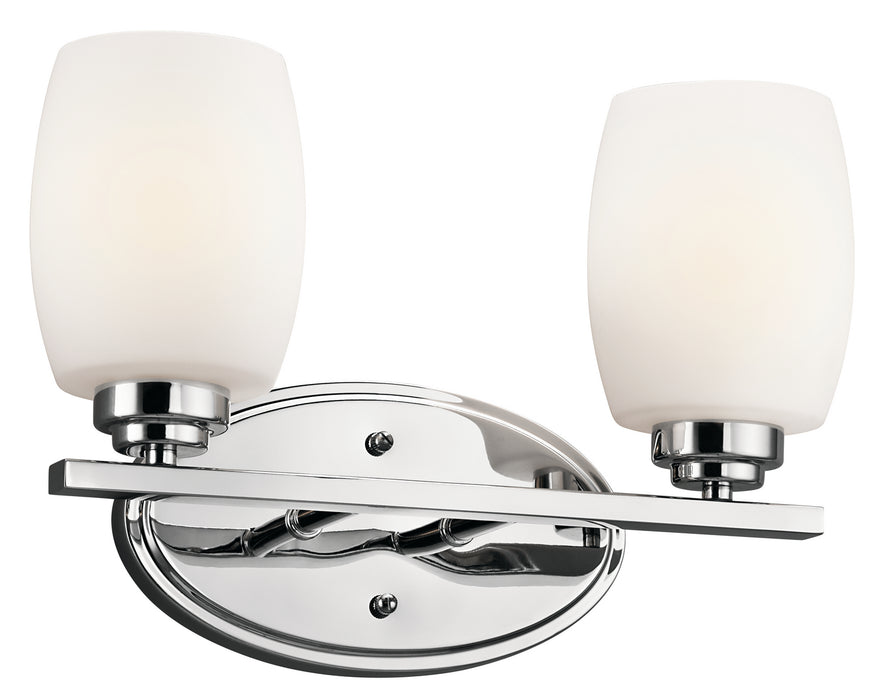 Kichler 5097CH Two Light Bath, Chrome