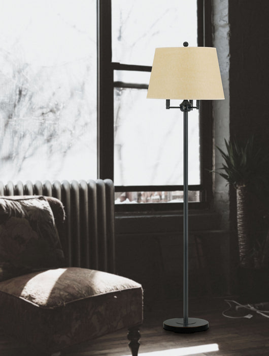 Cal Lighting BO-2077-6WY-DB Four Light Floor Lamp, Dark Bronze