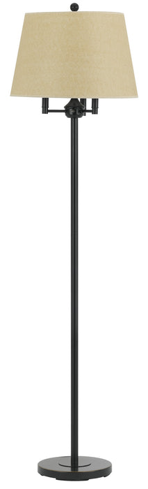 Cal Lighting BO-2077-6WY-DB Four Light Floor Lamp, Dark Bronze
