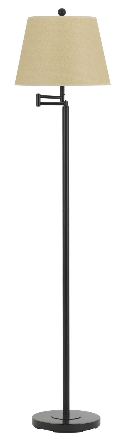 Cal Lighting BO-2077SWFL-DB One Light Floor Lamp, Dark Bronze