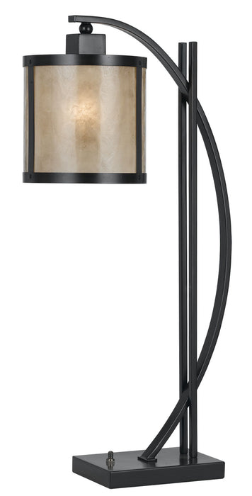 Cal Lighting BO-2320TB One Light Table Lamp, Iron