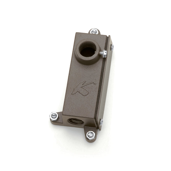 Kichler 15609AZT Mounting Junction, Textured Architectural Bronze