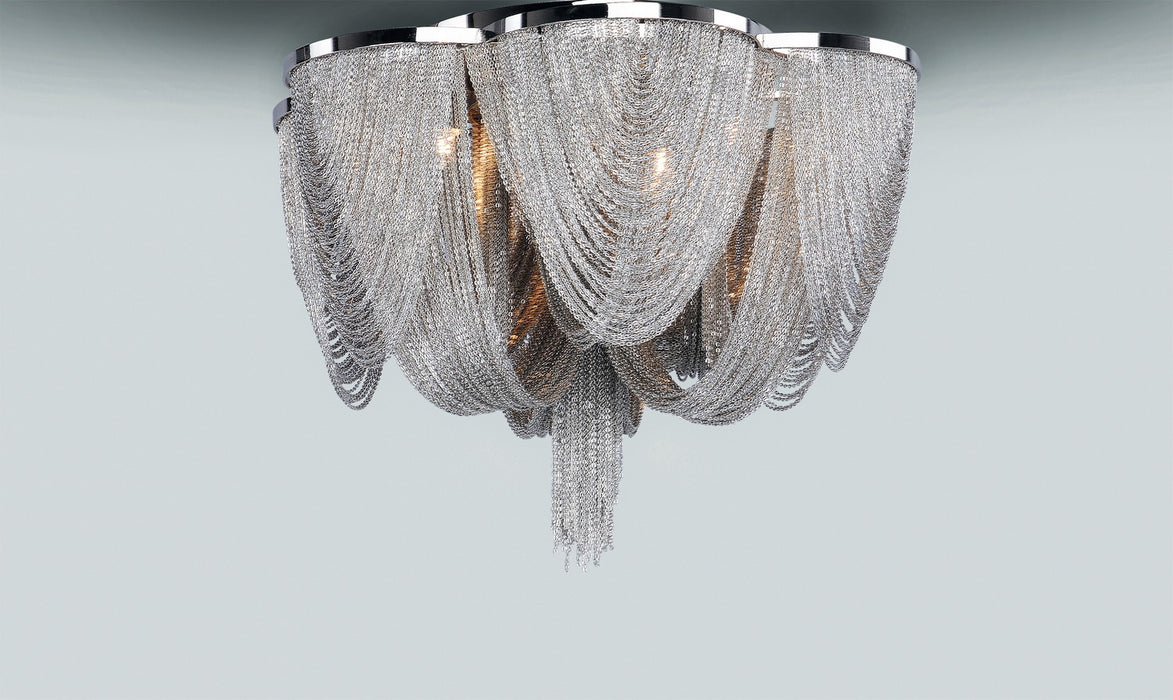 Maxim 21460NKPN LED Flush Mount, Polished Nickel