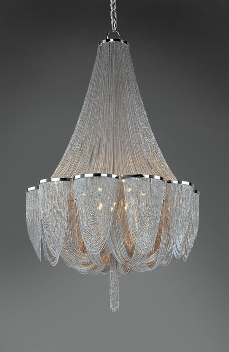 Maxim 21467NKPN LED Chandelier, Polished Nickel
