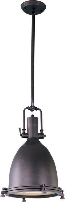 Maxim 25104FTBZ One Light Pendant, Bronze