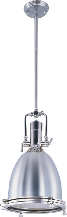 Maxim 25104FTPN One Light Pendant, Polished Nickel