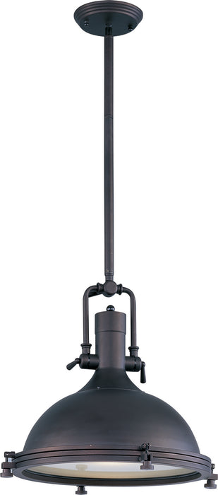 Maxim 25109FTBZ One Light Pendant, Bronze