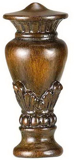 Cal Lighting FA-5001A Finial, Light wood