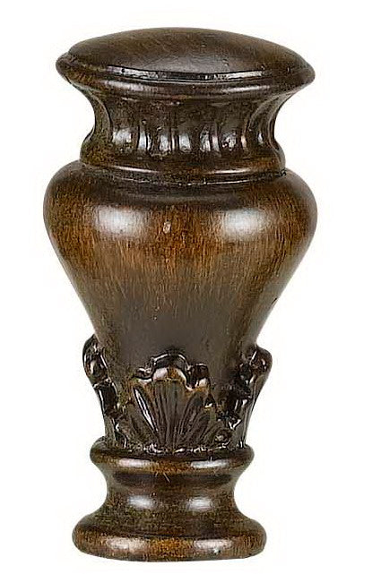 Cal Lighting FA-5008A Finial, Light Brown