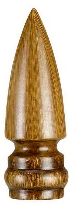Cal Lighting FA-5035A Finial, Faux Wood