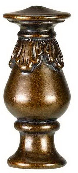 Cal Lighting FA-5040A Finial, Faux Wood