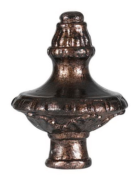 Cal Lighting FA-5057A Finial, Rust