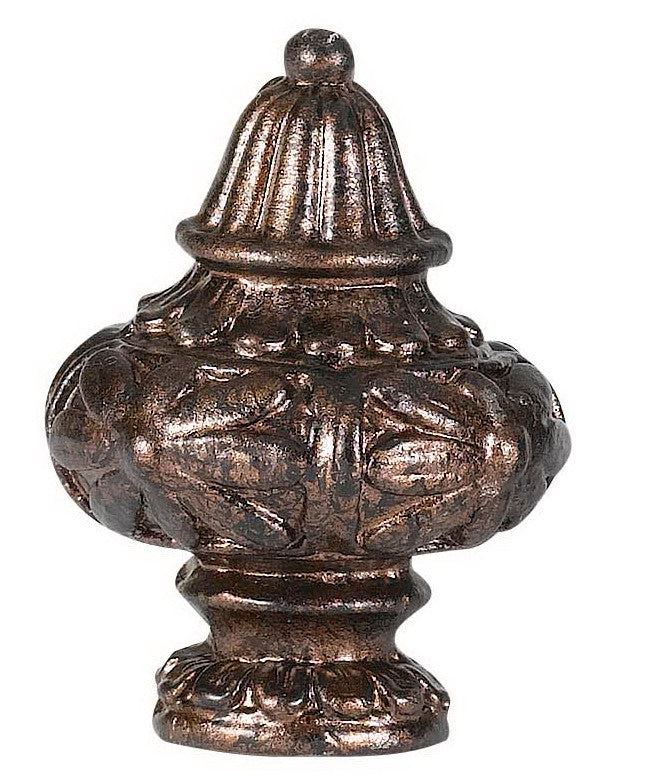 Cal Lighting FA-5064A Finial, Rust