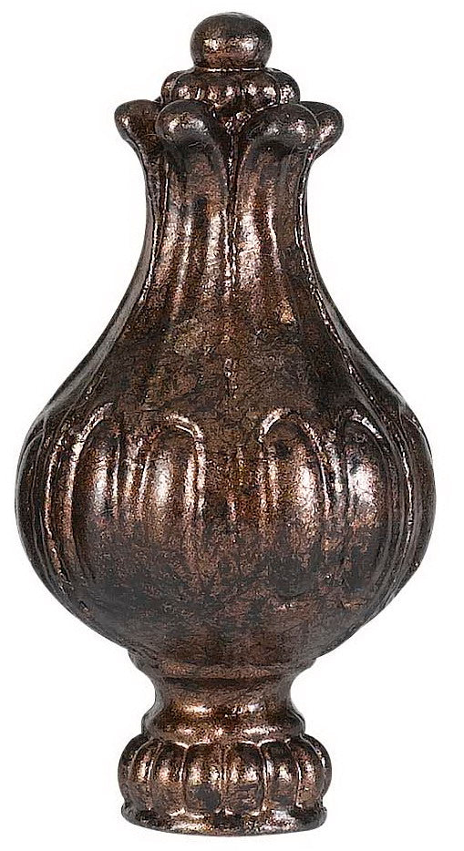 Cal Lighting FA-5065B Finial, Rust