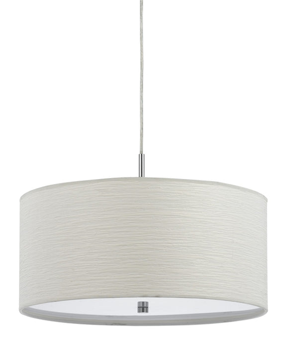 Cal Lighting FX-3524/1P Two Light Pendant, Casual White