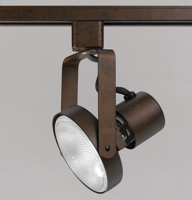 Cal Lighting HT-202-RU One Light Track Fixture, Rust