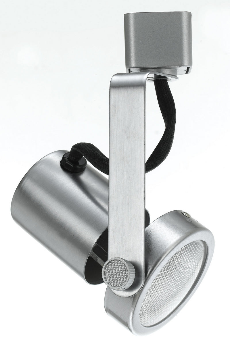 Cal Lighting HT-240-BS One Light Track Fixture, Brushed Steel