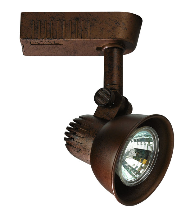 Cal Lighting HT-392-RU One Light Track Fixture, Rust