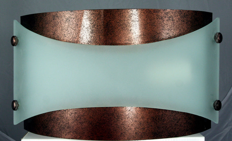 Cal Lighting LA-164-RU One Light Wall Lamp, Rust