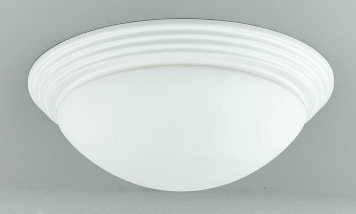 Cal Lighting LA-181L-WH Two Light Ceiling Mount, White