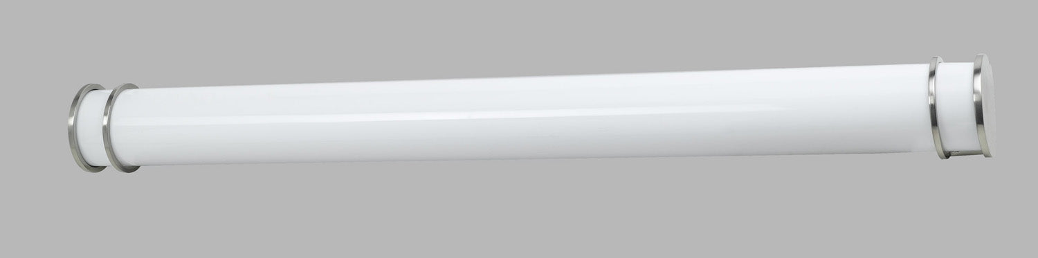 Cal Lighting LA-197L-BS Two Light Wall Lamp, brush steel
