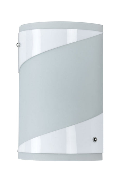 Cal Lighting LA-450 One Light Wall Lamp, White