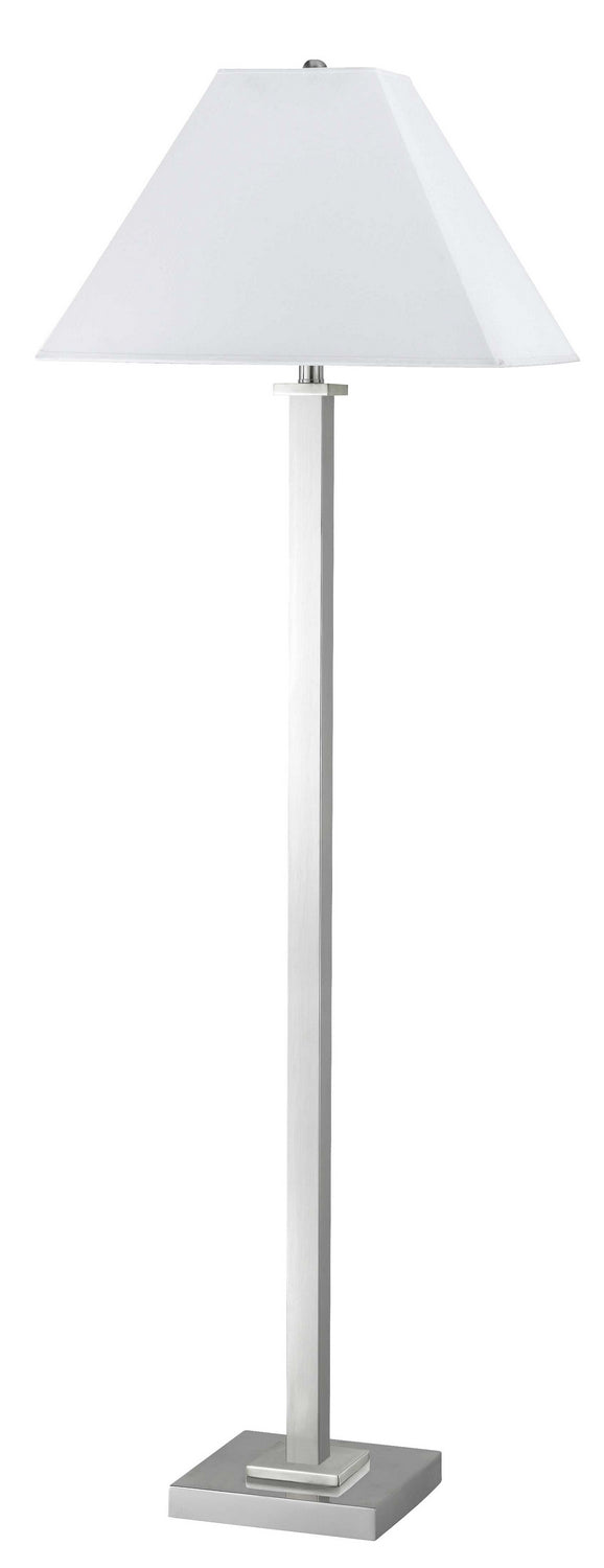 Cal Lighting LA-60003FL-1 One Light Floor Lamp, Chrome