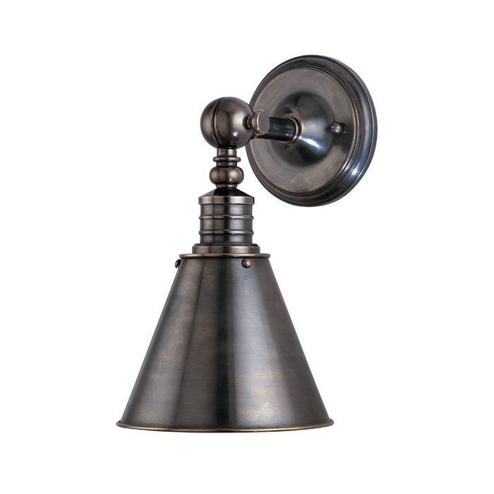 Hudson Valley 9901-DB One Light Wall Sconce, Distressed Bronze