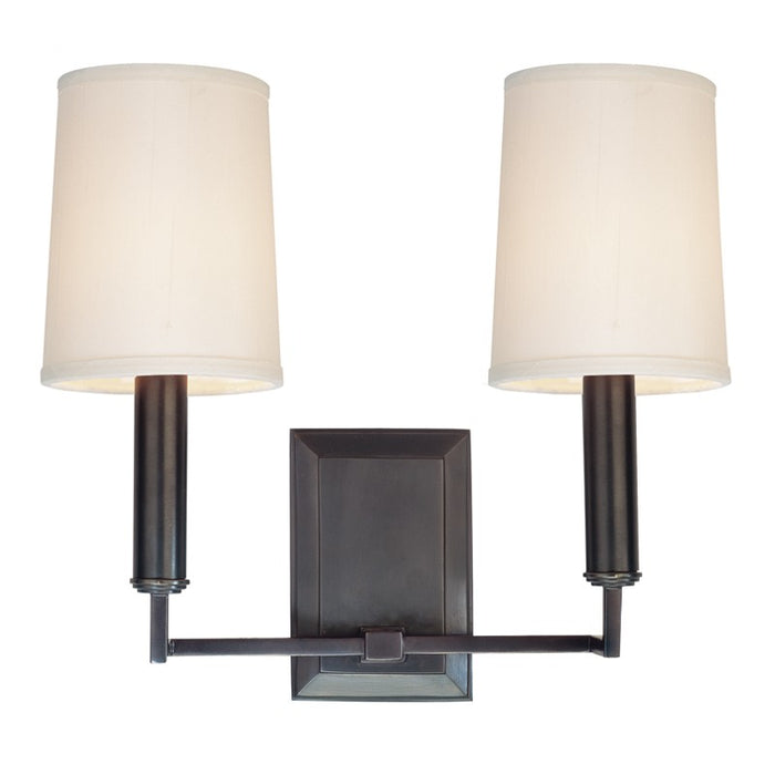 Hudson Valley 812-OB Two Light Wall Sconce, Old Bronze