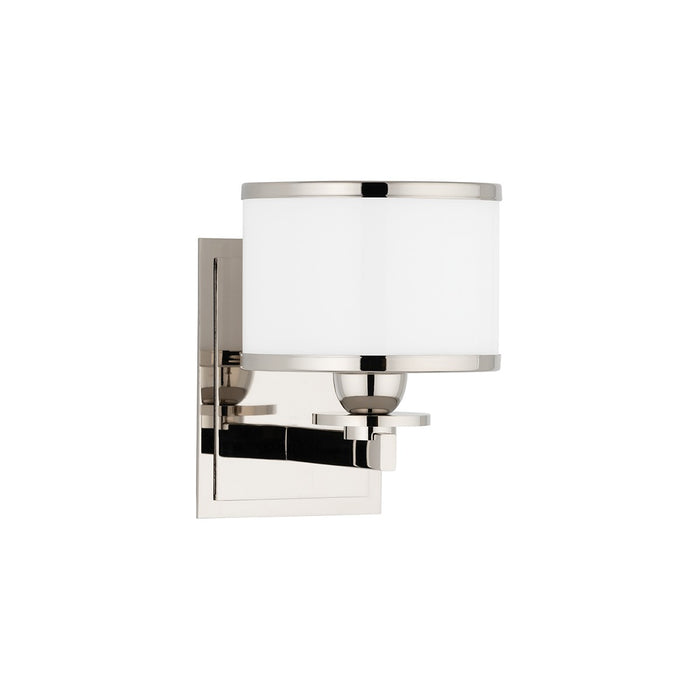 Hudson Valley 6101-PN One Light Bath Bracket, Polished Nickel