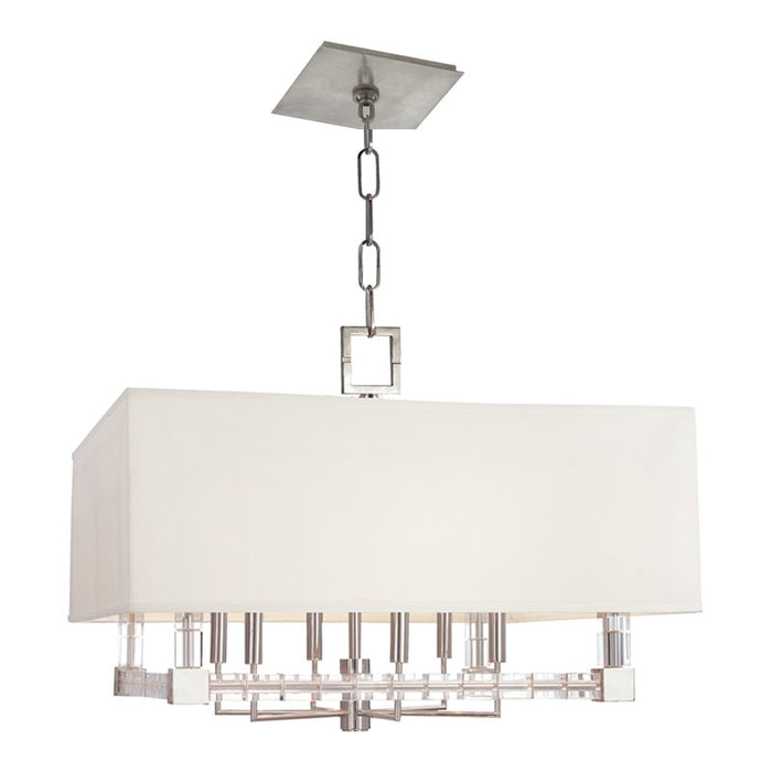 Hudson Valley 7126-PN Six Light Chandelier, Polished Nickel