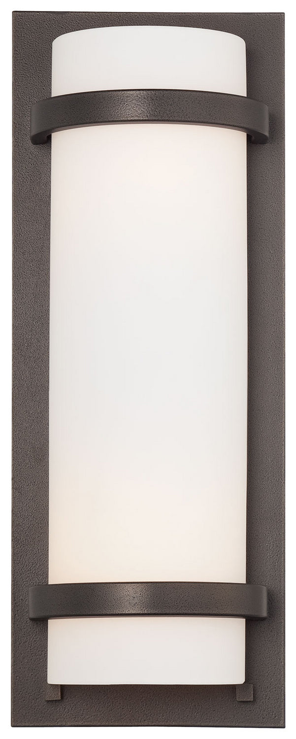 Minka-Lavery 341-172 Two Light Wall Sconce, Smoked Iron
