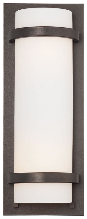 Minka-Lavery 341-172 Two Light Wall Sconce, Smoked Iron